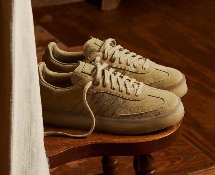 Kith × Clarks × adidas Sambaトリプルコラボ25センチ Kith × adidas × Clarks 『SAMBA』全3色が国内3月24日に発売